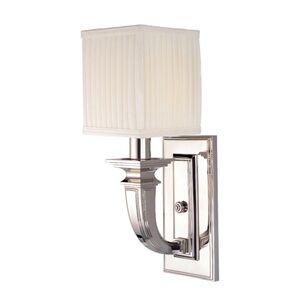 Hudson Valley Phoenicia 1-LT Wall Sconce - Polished Nickel - 541-PN